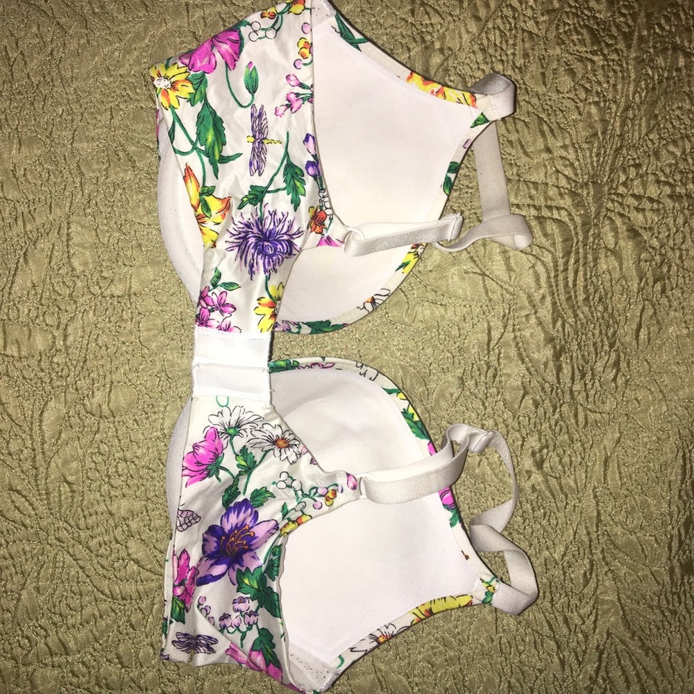 Butterfly Patterned Bra - Picture 2 of 2